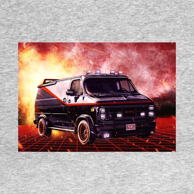 A-Team GMC Vandura by p1xer